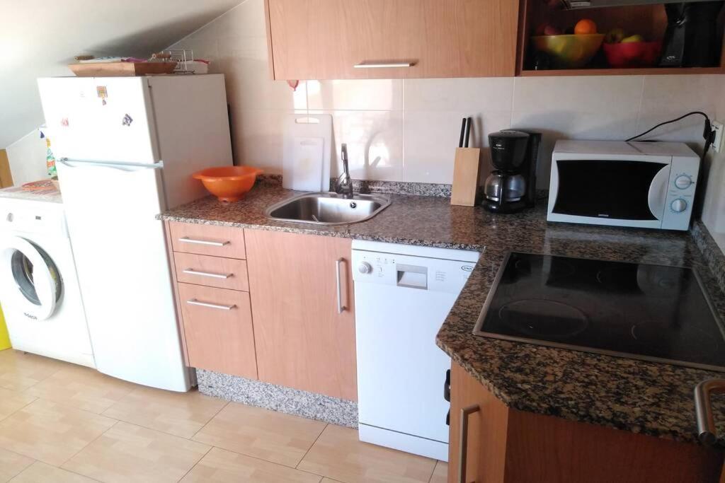 Impresionantes Vistas Al Mar Cerca De Santiago Apartment Boiro Ngoại thất bức ảnh